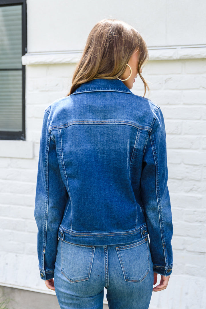 Johnnie Dark Wash Denim Jacket