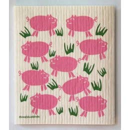 Piggies Swedish Dishcloth