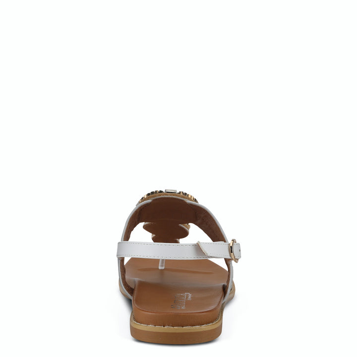 Patrizia ZINZIBAR White Thong Sandal