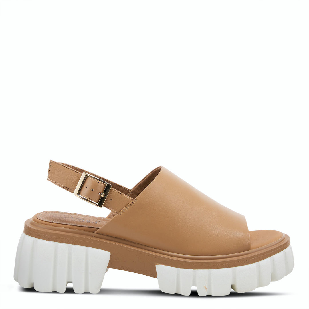 Azura BLONDIE Slide Sandal in Tan