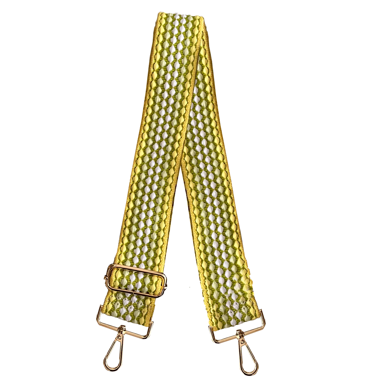Bubble Adjustable Bag Strap in Yellow - AHDORNED