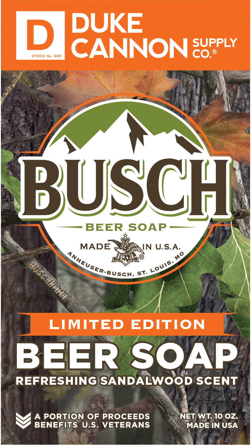 Busch Beer Soap - Special Hunting Edition