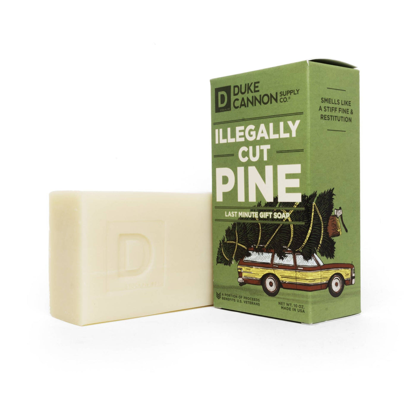 Illegally Cut Pine Duke Cannon Big Bar Soap
