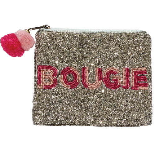 Bougie Beaded Zip Pouch